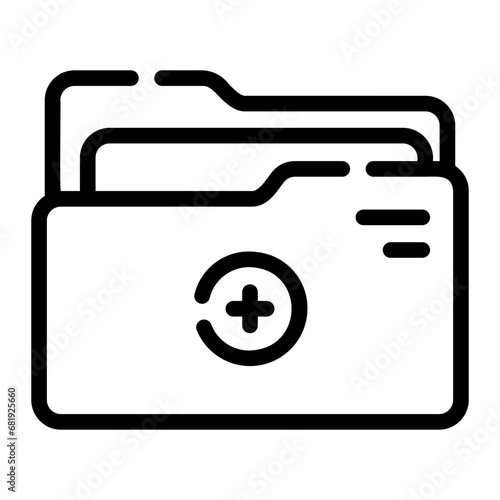 medical history Line Icon