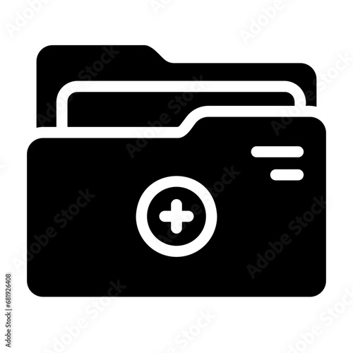 medical history Solid icon