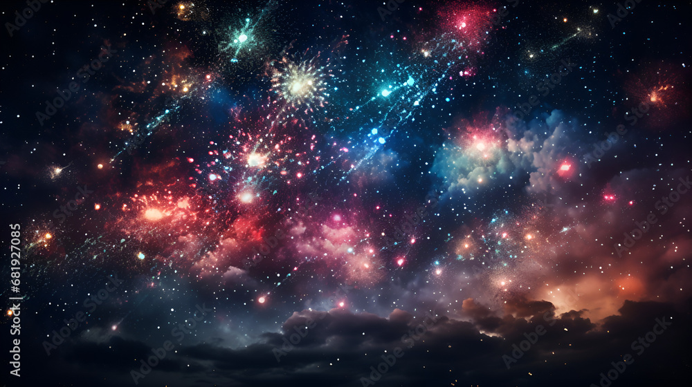 space galaxy background, Space abstract background