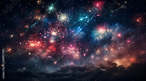 space galaxy background  Space abstract background