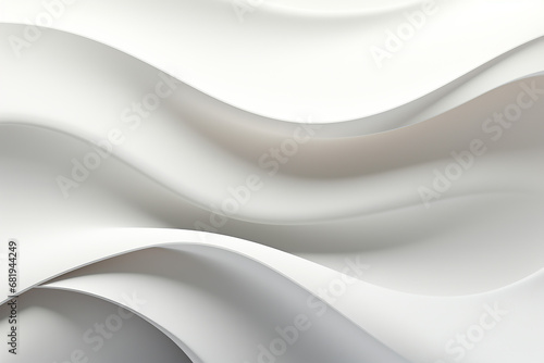 Abstract Background White Wave Texture. © miss[SIRI]