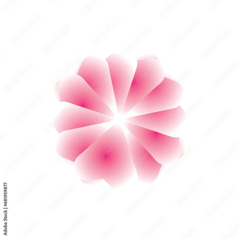 Beautiful pink mandala