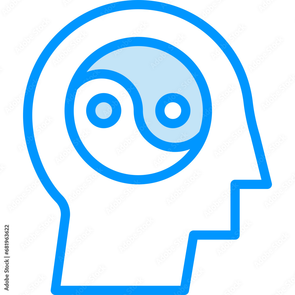 Yin yang.sv vector line icon .svg Yin yang.sv vector line icon .svg