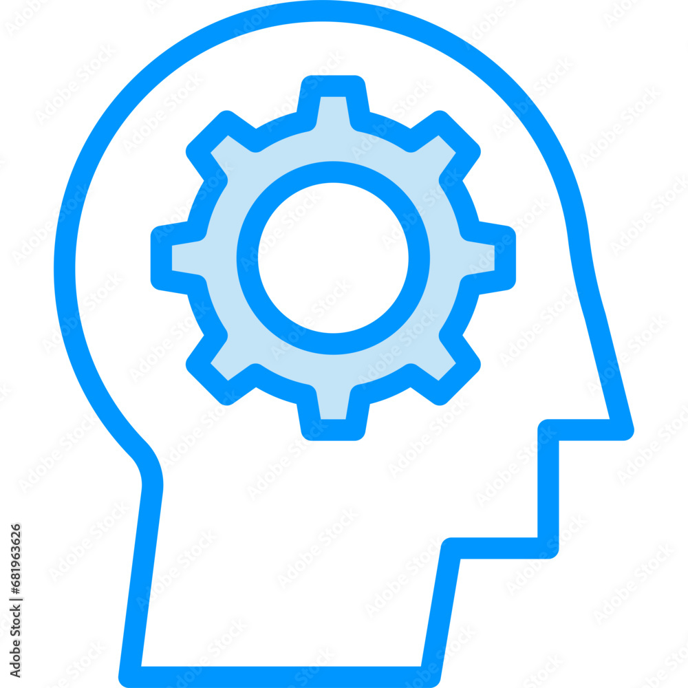 Mind setting vector line icon .svg Mind setting vector line icon .svg