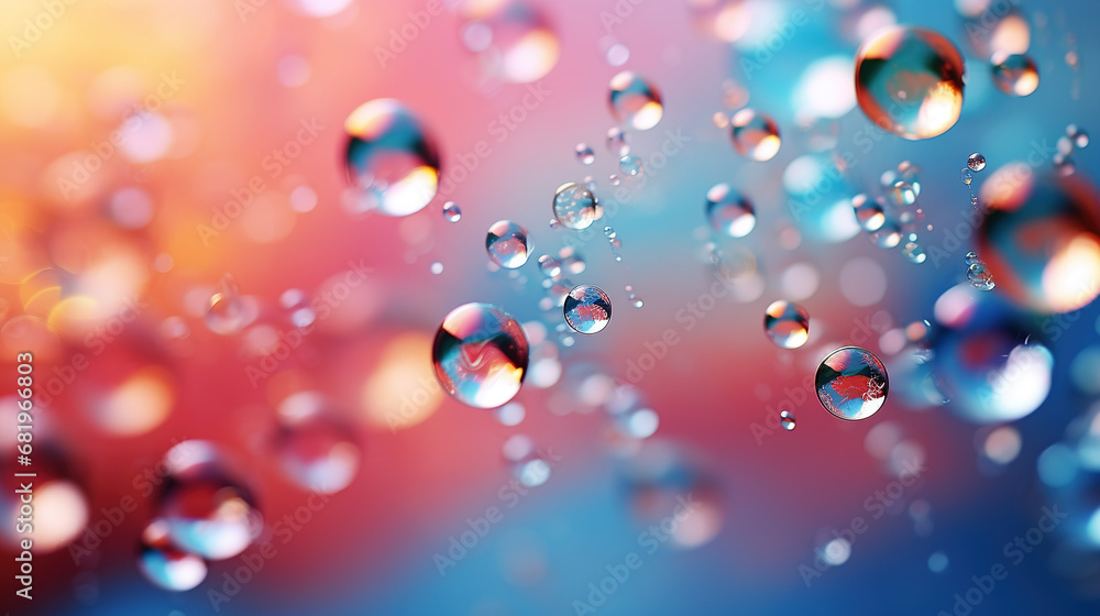 Colorful Bubble Background Colorful Bubble Background