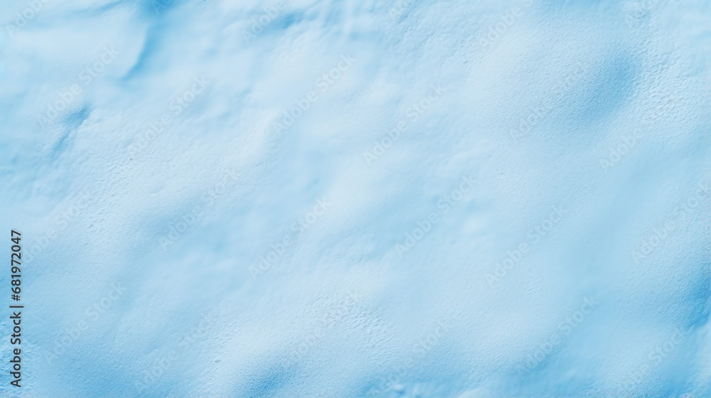 Fototapeta premium fresh real snow texture background in blue tone
