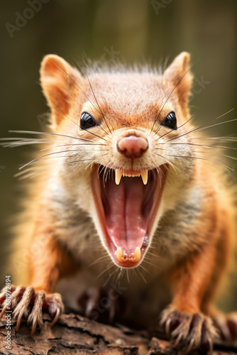 An Angry Squirrel © duyina1990
