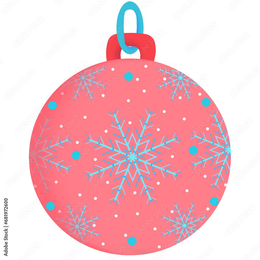 Fototapeta premium Christmas Ball Ornaments for Christmas Tree