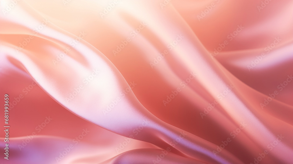 Beautiful golden Valentine's day background with soft pastel pink silk and heart shape bokeh Beautiful golden Valentine's day background with soft pastel pink silk and heart shape bokeh