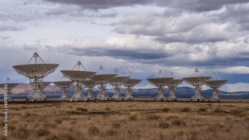 NRAO Very Large Array - Time Lapse photo