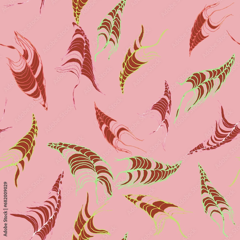 Abstract background seamless pattern with watercolor marine elements. Hand drawn illustration. Abstract background seamless pattern with watercolor marine elements. Hand drawn illustration.