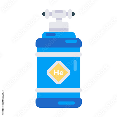 Helium Gas 
