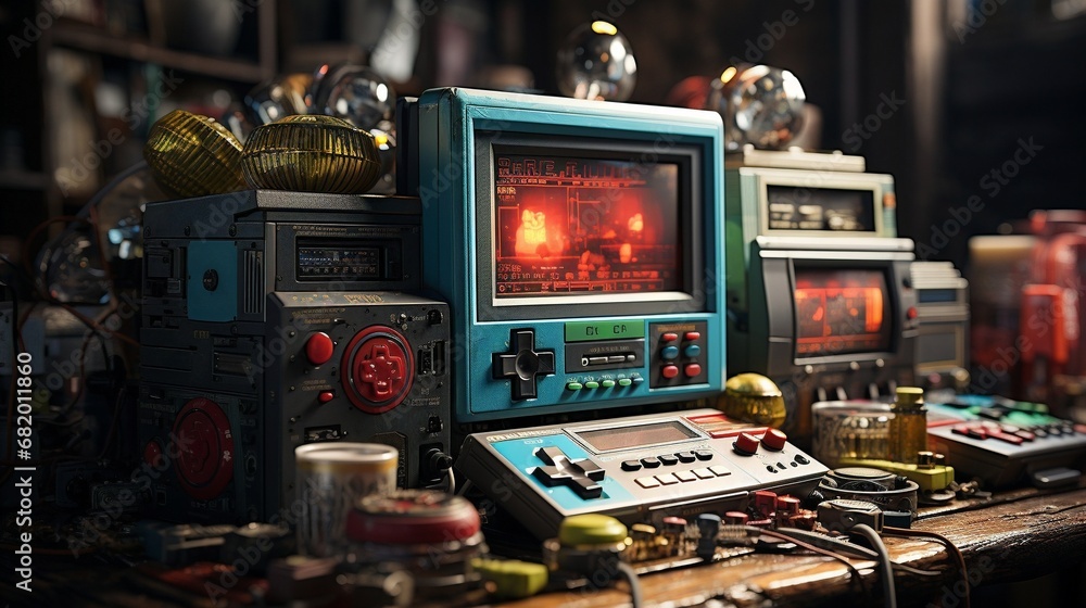 Pixel Pioneers: 3D Renderings Showcasing the Artistic Essence of Vintage Game Consoles Pixel Pioneers: 3D Renderings Showcasing the Artistic Essence of Vintage Game Consoles
