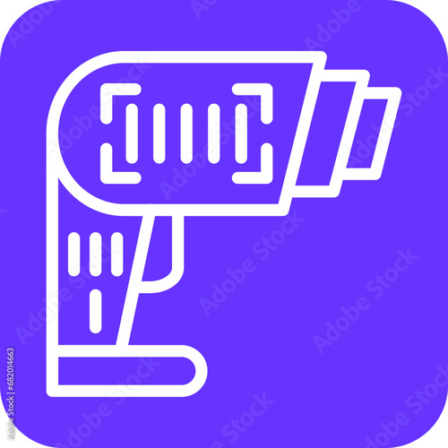 Vector Design Barcode Scanner Icon Style