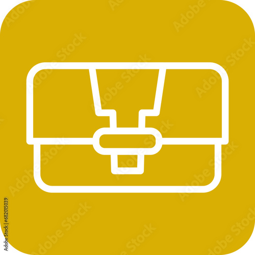 Vector Design Clutch Bag Icon Style
