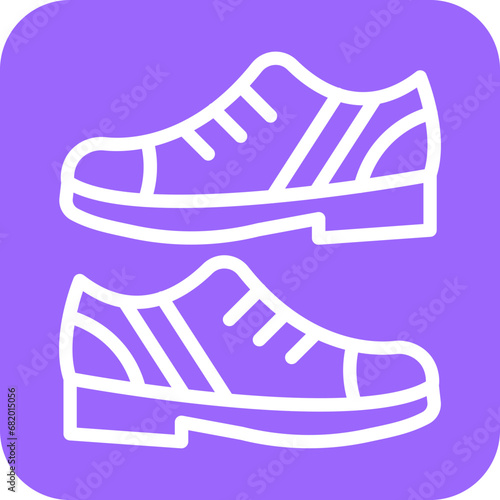 Vector Design Casual Shoes Icon Style