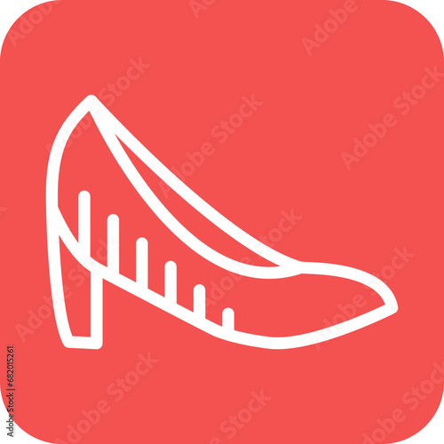 Vector Design High Heels Icon Style
