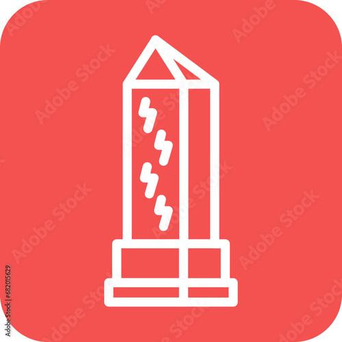 Vector Design Obelisk Icon Style