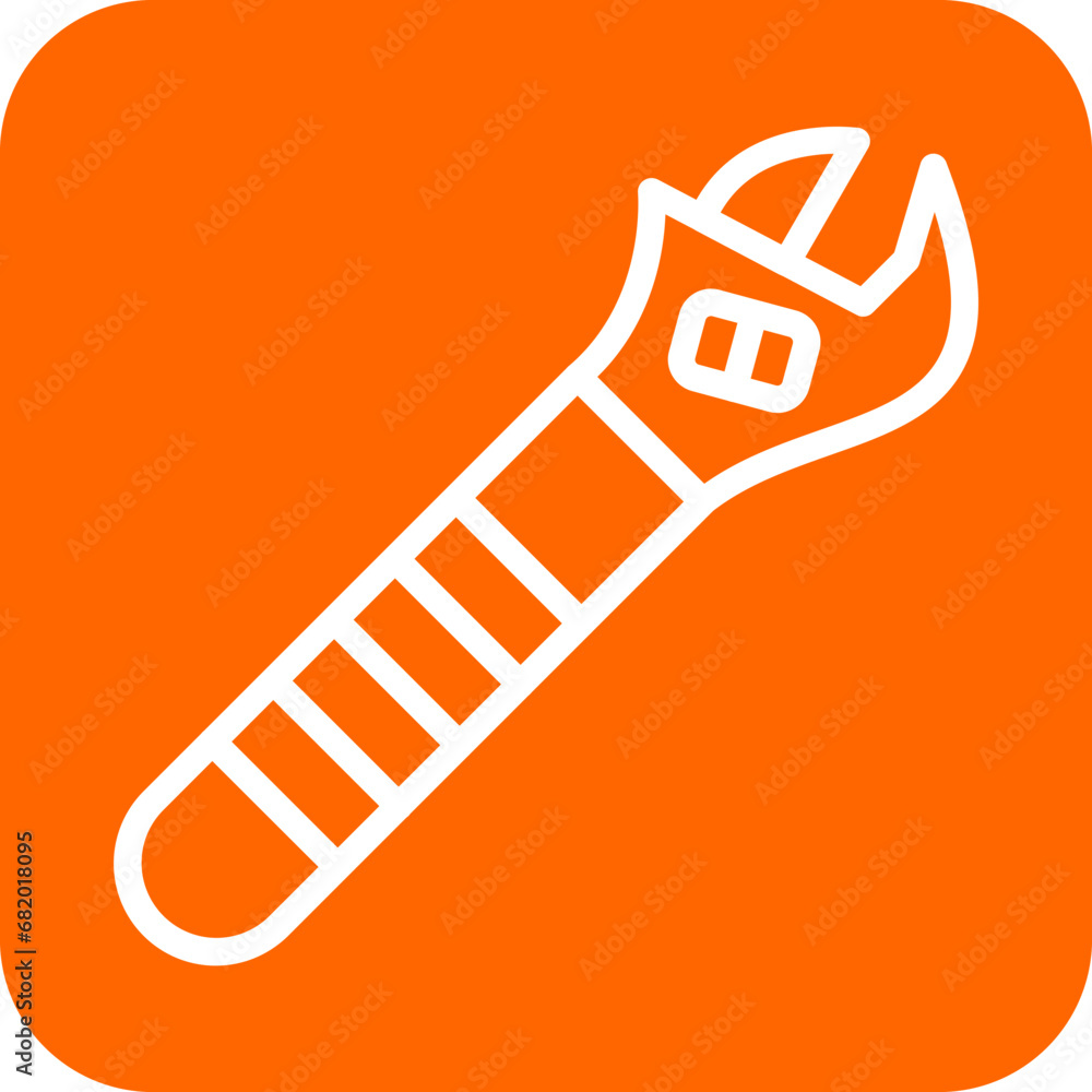 Vector Design Wrench Icon Style Vector Design Wrench Icon Style