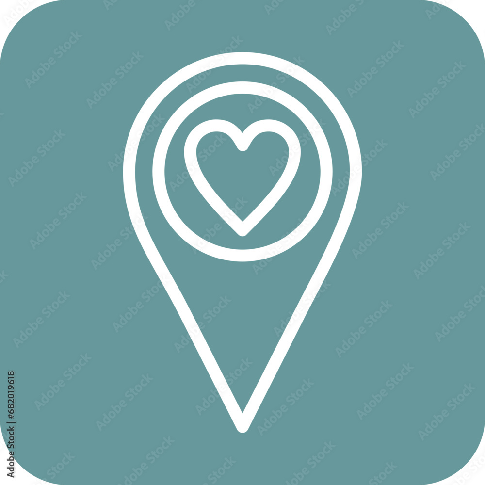 Vector Design Point of Interest Icon Style Vector Design Point of Interest Icon Style