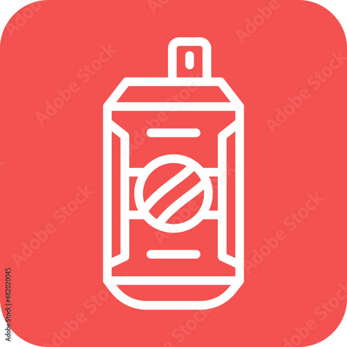 Vector Design Cola Can Icon Style