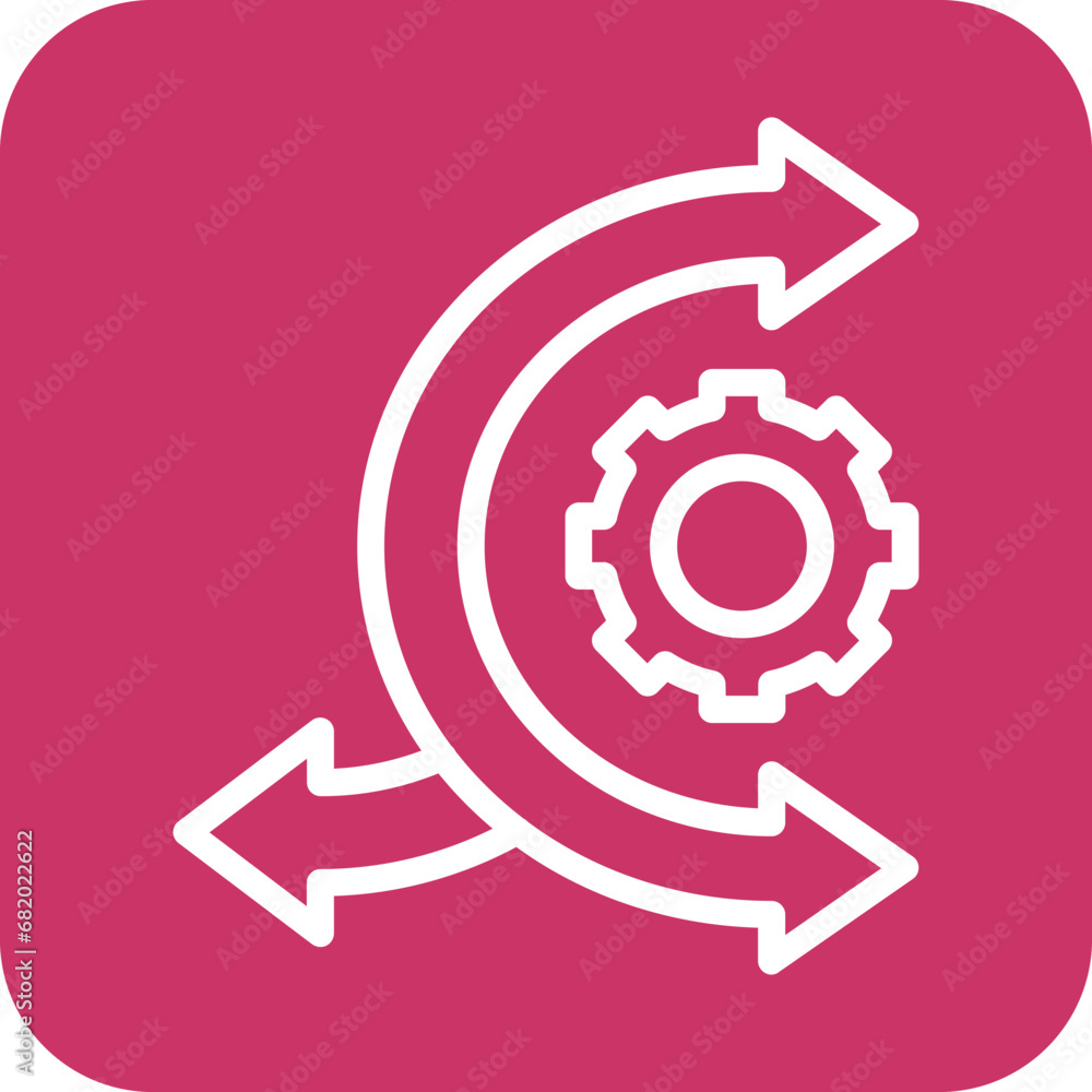 Vector Design Agile Icon Style Vector Design Agile Icon Style