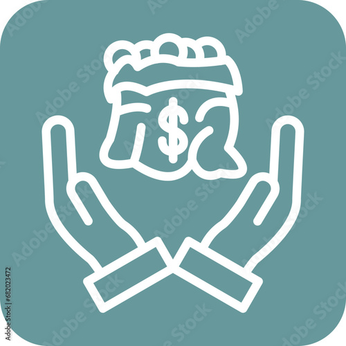 Vector Design Financial Help Icon Style