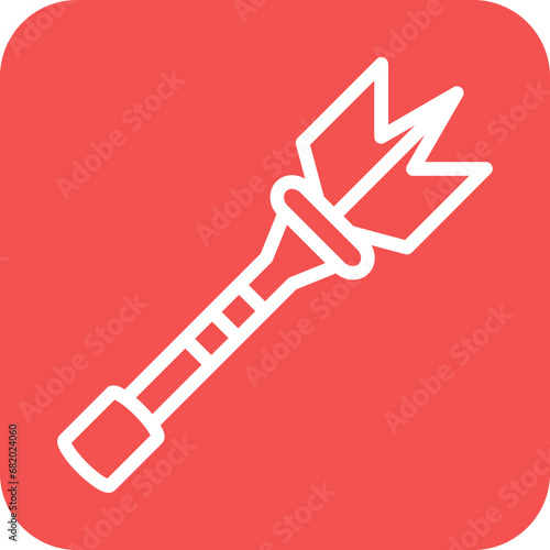 Vector Design Lance Icon Style