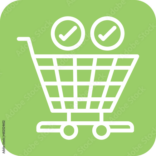 Vector Design Checkout Icon Style