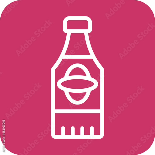 Vector Design Bottle Icon Style