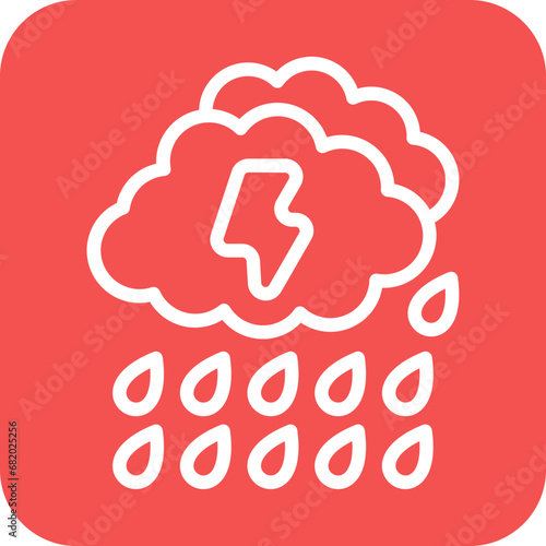Vector Design Storm Icon Style