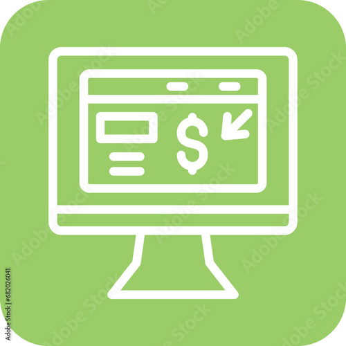 Vector Design Crowdfunding Portal Icon Style