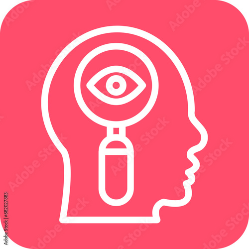 Vector Design Observation Icon Style