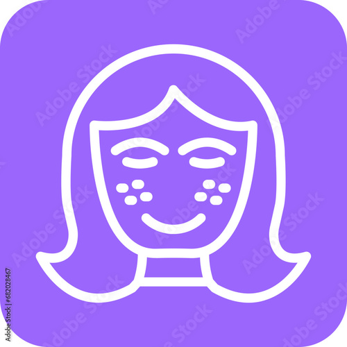 Vector Design Acne Icon Style