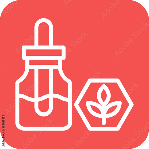 Vector Design Cbd Oil Icon Style