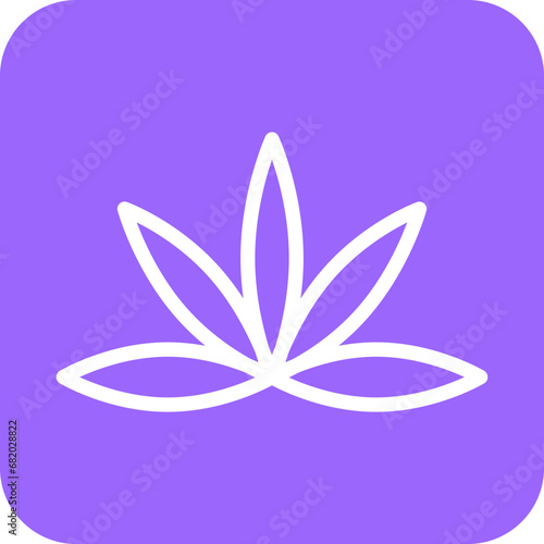 Vector Design Marijuana Icon Style