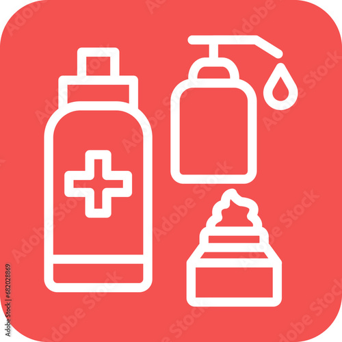 Vector Design Personal Care Products Icon Style