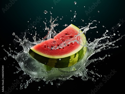 Watermelon Splash     Freshness on a Summer Day