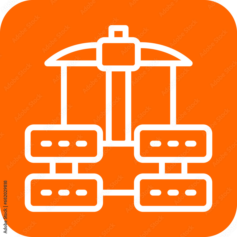 Fototapeta premium Vector Design Data Mining Icon Style