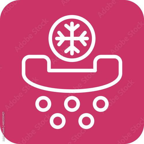 Vector Design Cold Calling Icon Style