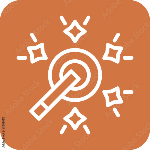 Vector Design Auto Enhance Icon Style