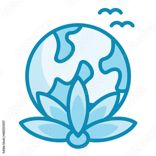 Peaceful Icon