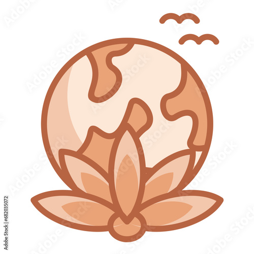 Peaceful Icon