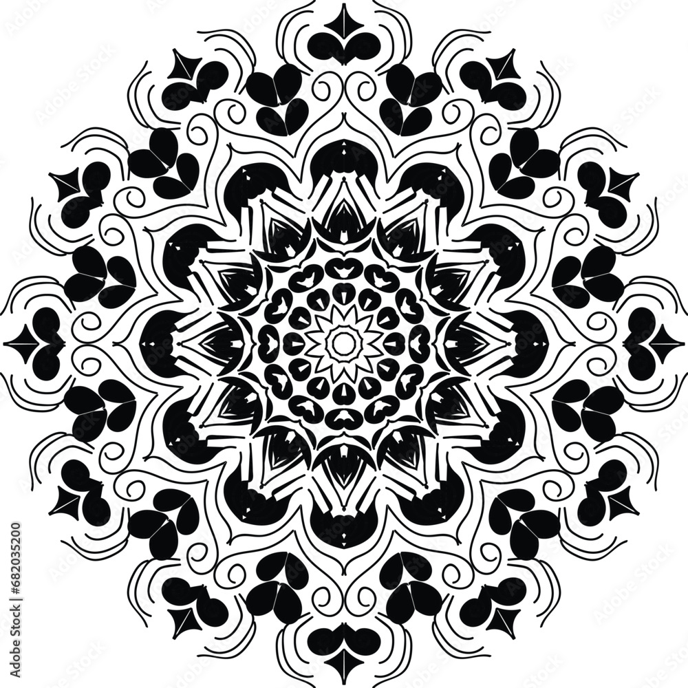 Beautiful decoration ornament mandala design
Beautiful decoration ornament mandala design