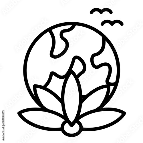 Peaceful Icon