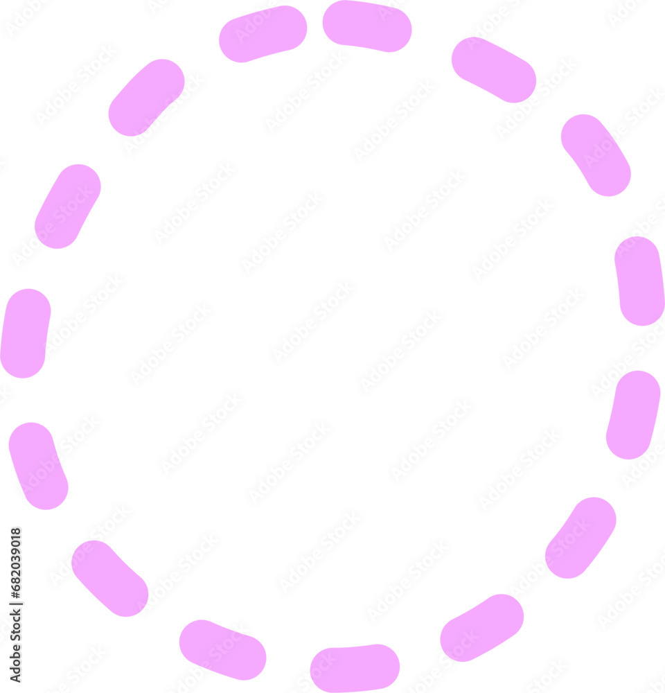 dashed line circle dashed line circle