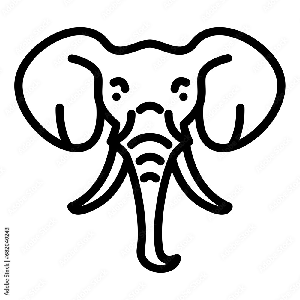 Elephant Icon Style