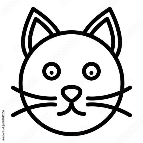 Cat Icon Style