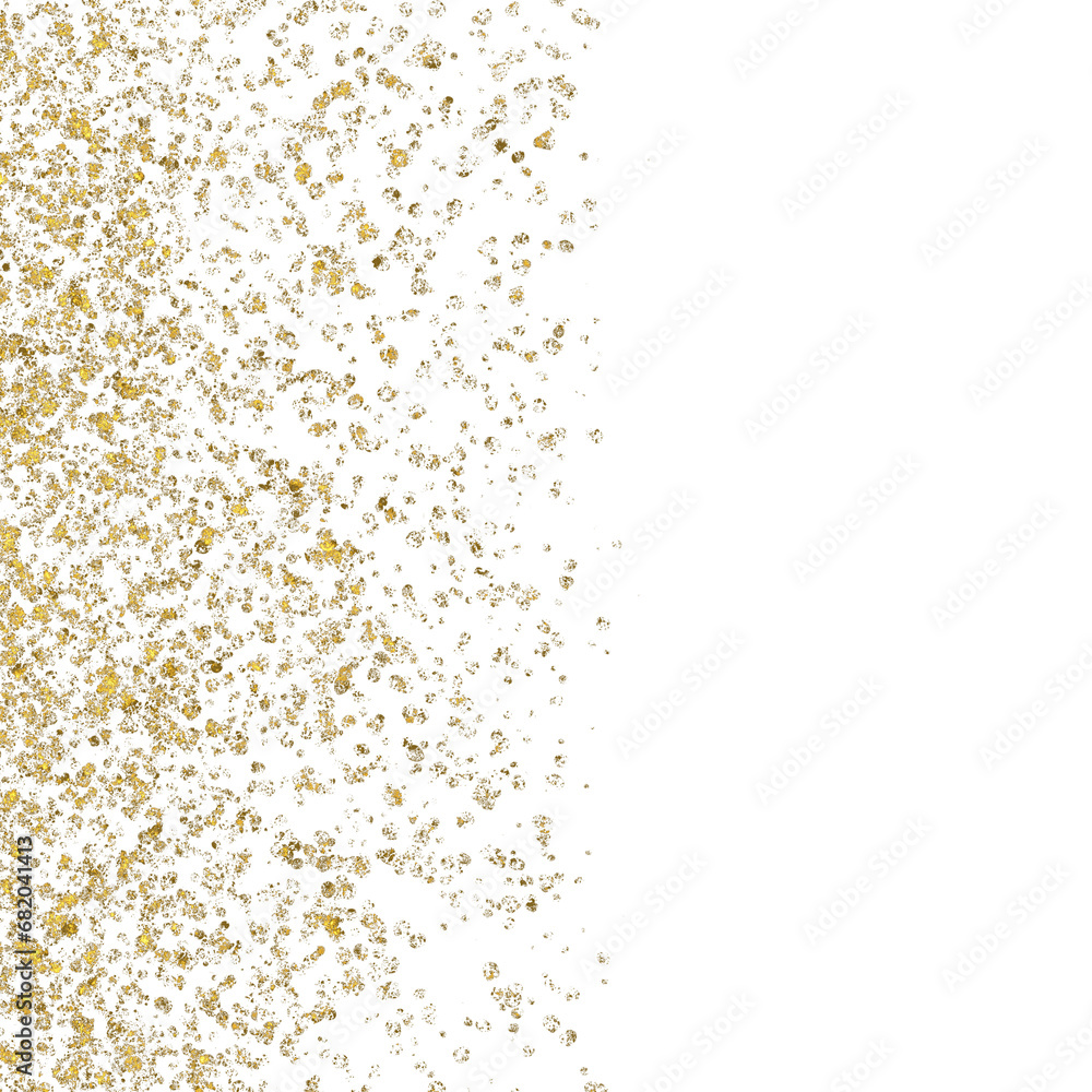 Abstract transparent golden glitters background Abstract transparent golden glitters background