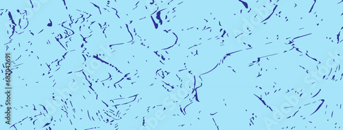 Blue wall with scratched plaster. Vector illustration for banners, textures, simple backgrounds and creative design